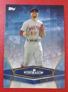 2017 Topps On Demand Postseason Heroes and Current Stars - Mookie Betts #6 /1129 - Bild 1 von 2