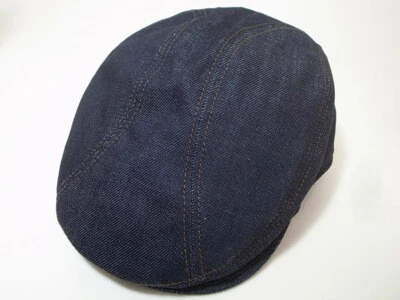 Gorra de Caza New York Hat Co Denim 1900 Algodón Azul L/XL Hecha en EE. UU. Foto 1 de 4