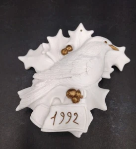  Ornamento uccellino porcellana G. Armani Society datato 1992 - Foto 1 di 5