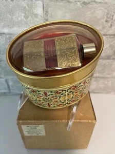 Vintage NOS 1962 Avon Topaze Classic Bath Set Cologne Beauty Dust Puff In Box - Picture 1 of 9