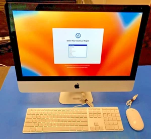 2017 - Apple iMac 21,5" MMQA2LL/A Core i5-7360U 3GHz/16GB/256SSD - macOS Ventura - Bild 1 von 4