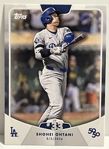 Topps Shohei Ohtani 50/50 Los Angeles Dodgers Home Run #33 8/2/2024 Card #61 - Picture 1 of 2