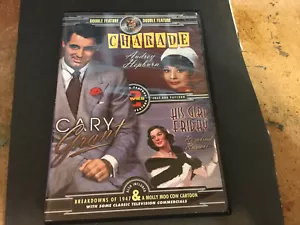Charade & His Girl Friday - Catcom Double Feature DVD - Cary Grant Classics - Picture 1 of 4