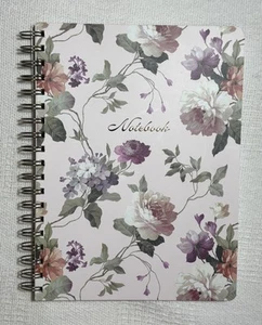 New Fringe Studio CLIMBING ROSE Journal Spiral Notebook 192 Lined Pages - Picture 1 of 6