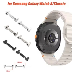 Adaptador de reloj clásico de acero inoxidable para Samsung Galaxy Watch 8 conector metálico - Imagen 1 de 20
