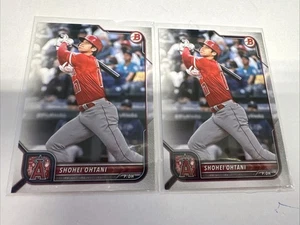 Shohei Ohtani 2022 Topps Bowman Lote MLB 2 Cartas Dodgers  - Imagen 1 de 4