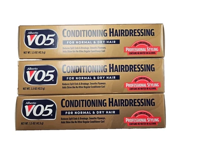 VO5 Acondicionador Peluquería para Cabello Normal/Seco 1.5oz DORADO (3 Tubos)   Foto 1 de 2