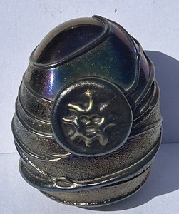 Vintage Lanmara Studio 1994 Iridescent Art Nouveau Abstract Paperweight Signed - Picture 1 of 12