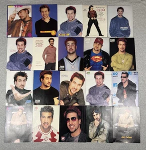Joey Fatone NSYNC Teen Magazin 1990er/00er Pinup Centerfold Clipping Poster - Bild 1 von 2