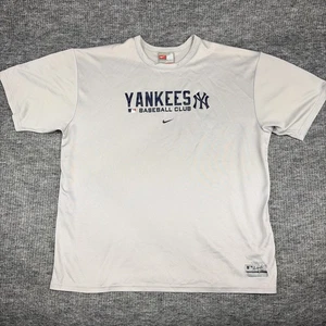 Nike Team MLB New York Yankees 'Baseball Club' Gray T-shirt - Adult size XLarge - Picture 1 of 9