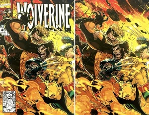 (2 Pack) Wolverine #45 Kaare Andrews Exclusive Virgin & Trade Variant Set 2024 - Picture 1 of 15