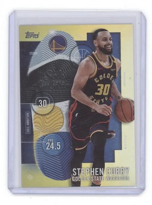 SUELA DE BALONCESTO STEPHEN CURRY 2025 TOPPS AMBICIÓN ESTUCHE SSP HIT WARRIORS Q1887 Foto 1 de 2