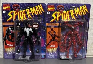 Marvel Legends Retro Venom & Carnage Set Walmart/Target Exclusive - Picture 1 of 2