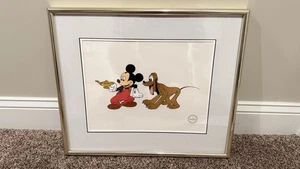 Walt Disney Plutos Traumhaus Serigrafie Cel/Animationskunst - Bild 1 von 3