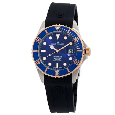 Revue Thommen Diver Automatic Blue Dial Men's Watch 17571.2855 - Image 1 of 3