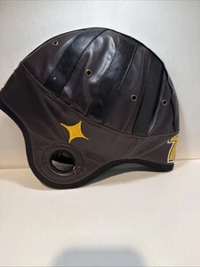 PITTSBURGH STEELERS NFL FOOTBALL HELMET LEATHERHEAD ROETHLISBERGER - Picture 1 of 5