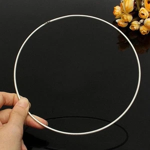 5pcs 10cm Traum Catcher Dreamcatcher Ring Craft Reifen Kreis DIY Geschenk Supply - Bild 1 von 5