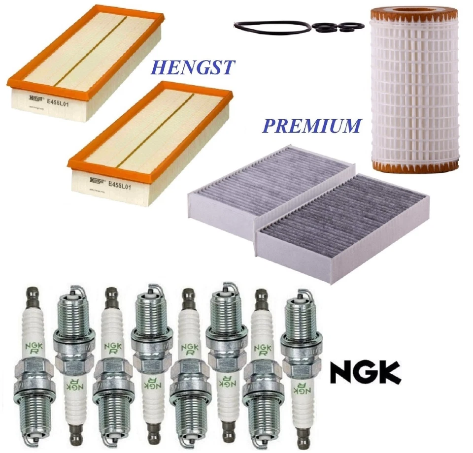 KIT de afinación filtros bujías para Mercedes-Benz GL550 V8 5,5 L 2008-2012 Foto 1 de 1