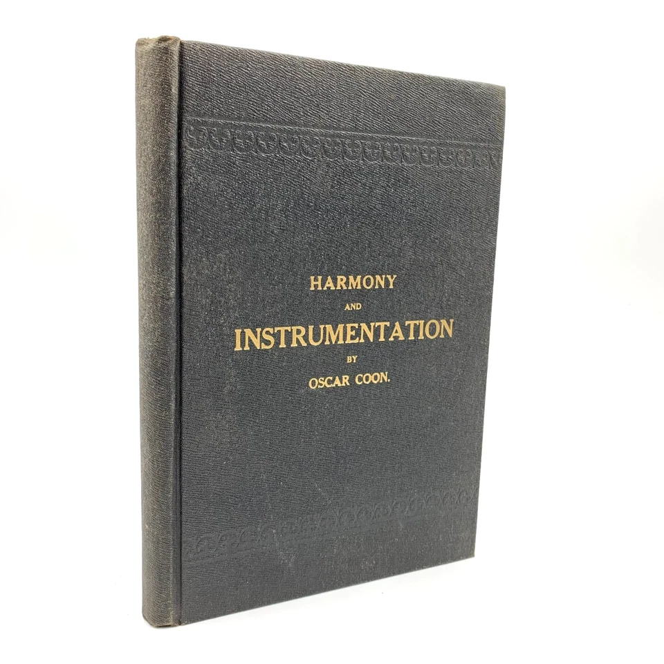 Harmony and Instrumentation - by Oscar Coon. - Antique Hardcover - 1883 Foto 1 de 4