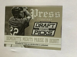 2013 Panini Prizm Perennial Draft Picks Travis Demeritte - Picture 1 of 2