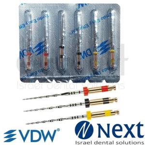 Archivos endo dentales conducto radicular recíproco Niti giratorio 25 mm L25 R25/R40/R50 - Imagen 1 de 3