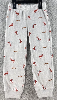Joggers Carter's para niños pequeños talla 4T grises animales uso diario relax informal deportivo Foto 1 de 4