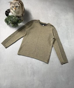 Vintage Armani Jeans Men Sweater Blue Size M Jumper - Picture 1 of 20