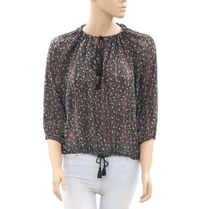 Denim & Supply Ralph Lauren Brookfield Blouse Top Floral Printed Cotton M 273434 - Picture 1 of 4