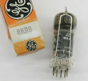  GE - 8KR8 - Electronic Vacuum/Radio Tube - USED Old Stock - L02R - Picture 1 of 1