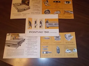 1959 Pontiac Accessories Sales Brochure - Original - Bild 1 von 1