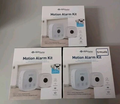 Lote de 3 kits de alarma de movimiento inalámbricos Swann Alpha Series totales Foto 1 de 4