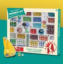 Marble Game Set Classic Marbles Run Game 224 marbles with bag