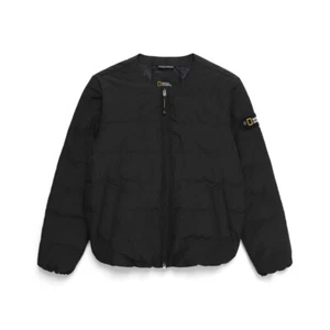 NATIONAL GEOGRAPHIC HERON U-NECK LIGHT DOWN JACKET N244UDW920 198 BLACKUNISEX - Picture 1 of 10