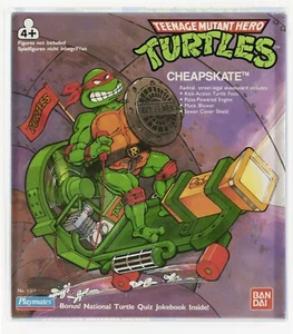 Cheapskate TMNT Teenage Mutant Ninja Turtles Hero CAS AFA Graded 80+ European - Picture 1 of 8
