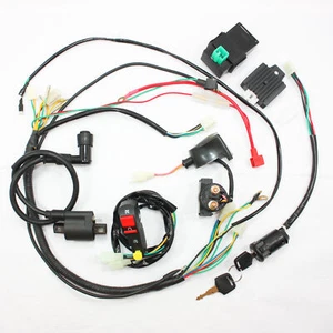 Arnés de cableado de motor de arranque eléctrico FULL DC YX 150CC PIT bicicleta de tierra - Imagen 1 de 11