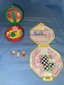 Polly Pocket Vintage Bluebird Toys 1990 Polly’s Hairdressing Hair Salon Complete - Picture 1 of 8