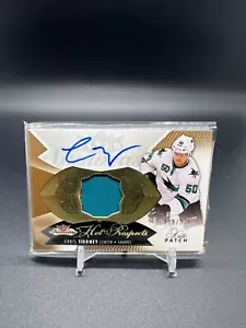 2014-15 Fleer Showcase #193 Chris Tierney Jersey Autograph /375 Rookie - Picture 1 of 2