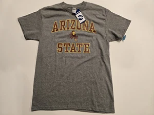 NWT'S Arizona State University Gray Tee Shirt MED Sun Devils-New Agenda-Gildan - Picture 1 of 6