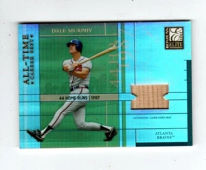 2000 Donruss Elete Dale Murphy Bat Card, Serial #278/400, Near Mint Condition - Picture 1 of 1