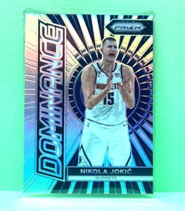 Nikola Jokic 2023 2024 Prizm dominance silver prizm insert card - Picture 1 of 1