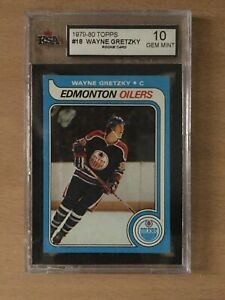 1979 TOPPS Wayne Gretzky Rookie Card KSA 10. ONLY GEM MINT 10 listed for sale.