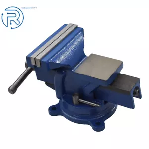 6" Mechanic Bench Vise Table Top Clamp Press Locking Swivel Base Heavy Duty US - Picture 1 of 12