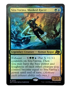 MTG | Sita Varma, Masked Racer | Aetherdrift | Foil | NM | EN - Bild 1 von 1