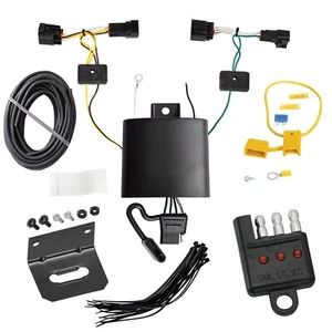 Trailer Wiring Harness Kit + Bracket w Light Tester For 20-21 Range Rover Evoque - Picture 1 of 5