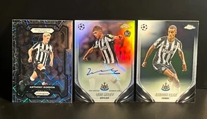Newcastle Soccer Cards, Lewis Miley Auto, Anthony Gordon, Alexander Isak - Picture 1 of 1