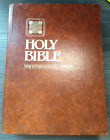 1983 Fourth Printing The Holy Bible NIV Giant Print Zondervan Black Letter