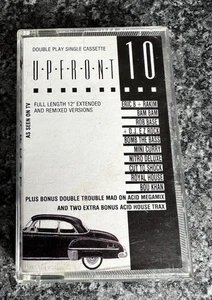 RARE VARIOUS ARTISTS CASSETTE TAPE UPFRONT TEN 1988 UK ZCFT10 COMPILATION EX/EX - Picture 1 of 4
