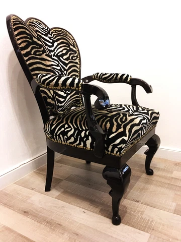 Lajos Kozma zebra style armchair Cover