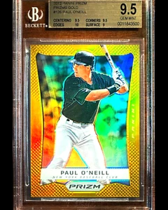 1ST YEAR - 2012 Panini PRIZM GOLD /10 - Paul O'Neill #126 - BGS 9.5 - Pop 1/1 - Picture 1 of 5