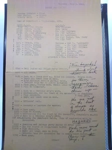 US Navy WWII Orders for the day for the crew of USS Brooklyn 1943-06-01, 03, 08 - Picture 1 of 12